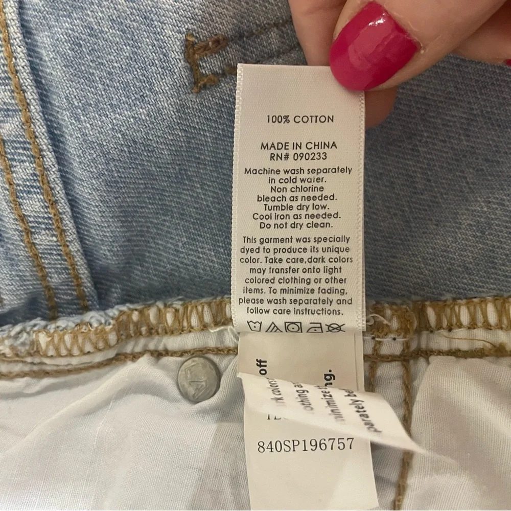 PacSun Womens Patchwork Denim Mini Skirt‎ Blue White Colorblock Size 25